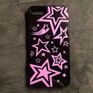 iphone 7/8 PLUS phone case pink stars